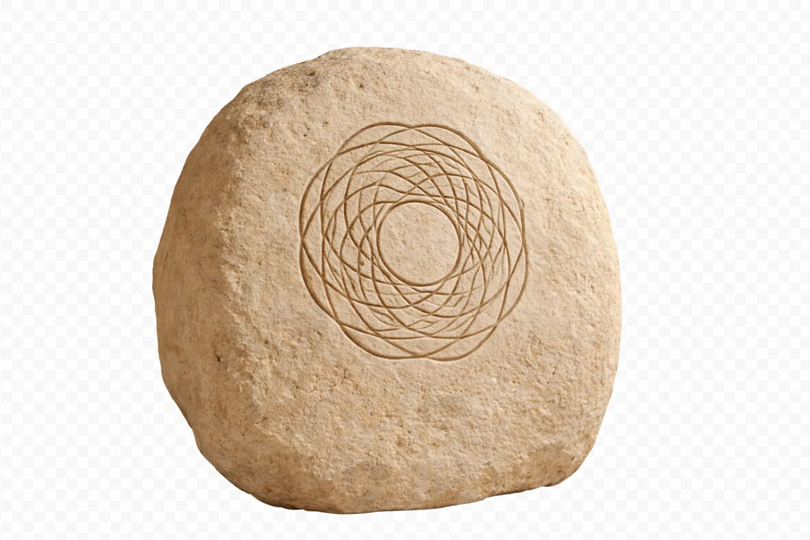 Moonrise stone and natural materials